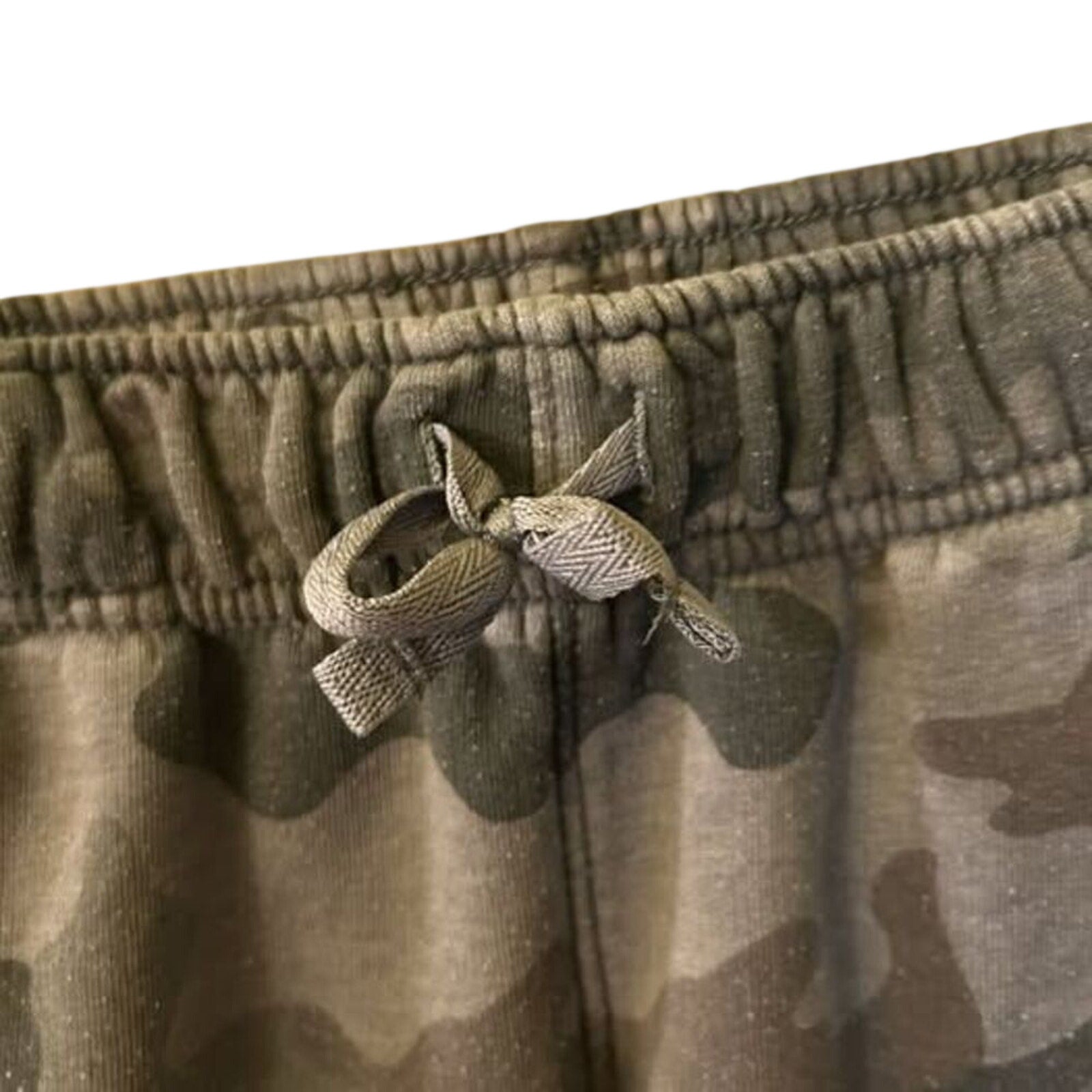 Cat & Jack Boys Size 8 10 Grey Camo Joggers Gorpcore Utility Reinforced Knee
