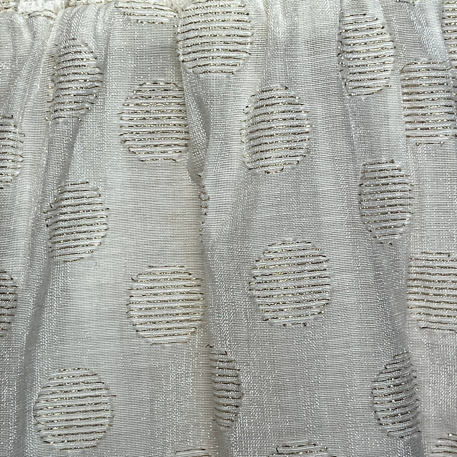 Free People Metallic Polka Dot Dress S Smocked Button Down Knee Length Cottage