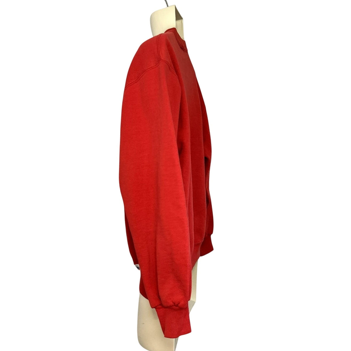 VTG 90s Russell Athletic M Red Fleece Crewneck Sweatshirt USA Gorpcore Utility