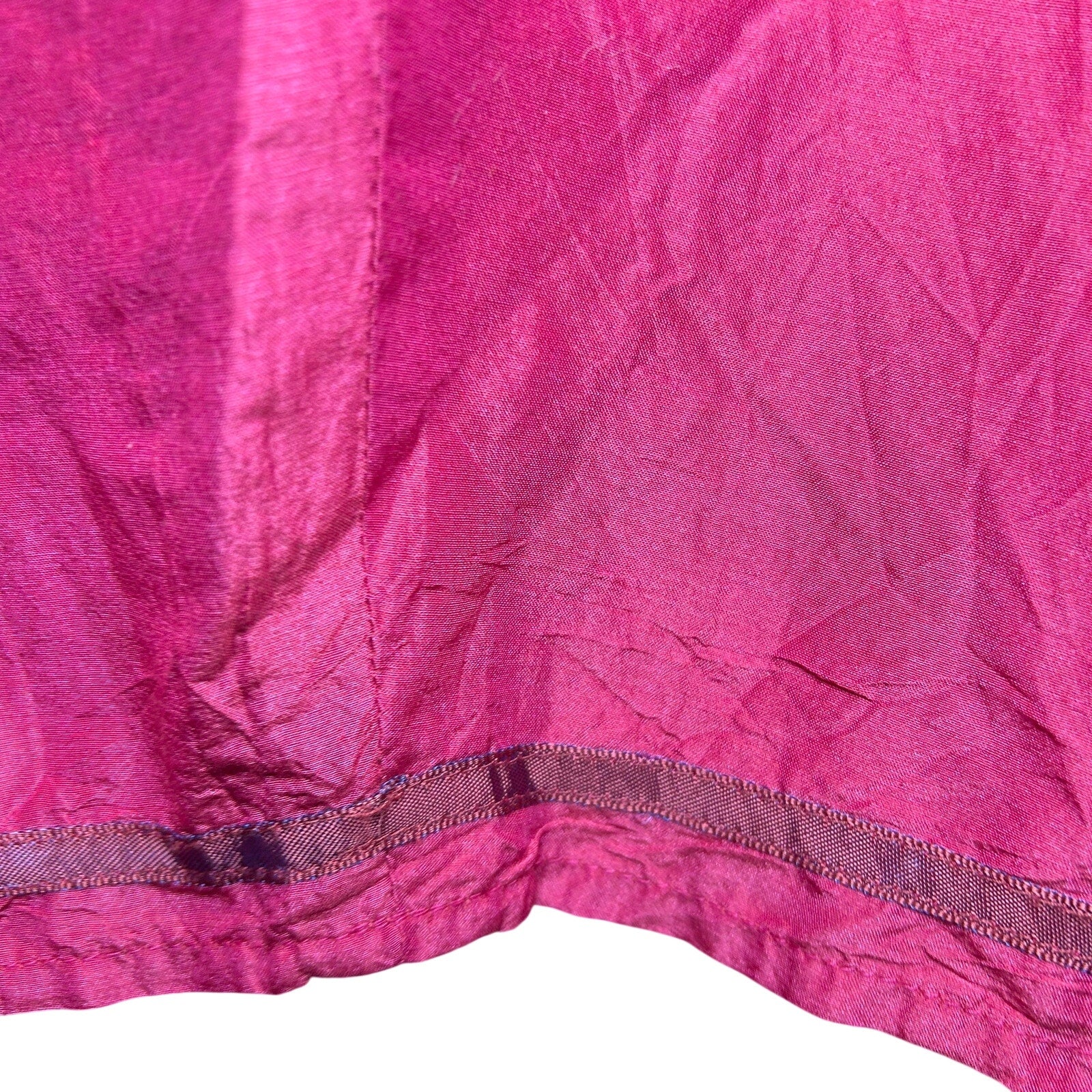 VTG Y2K Banana Republic Red Handkerchief Hem Midi 4 Skirt Fairy Coquette Boho