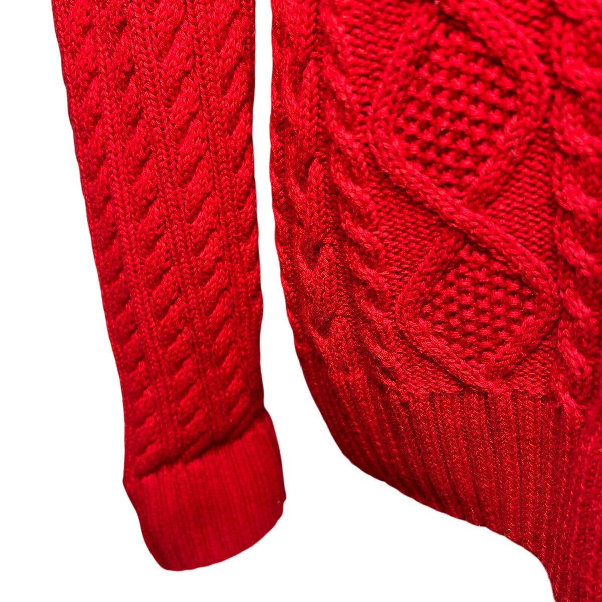 VTG 90s Jeanne Pierre Turtleneck M Sweater Cotton Knit Minimalist Retro Preppy