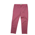 Dream Out Loud Selena Gomez L Pink Polka Dot Capri Pants Stretch Y2K Coquette