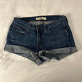 Levi's 529 Curvy Cut Off Denim Shorts Women's Size 4 Dark Wash Indigo