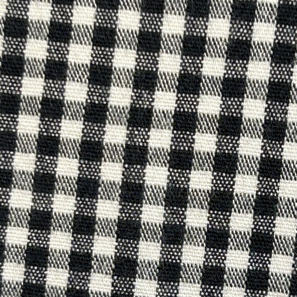 VTG 90s David Brooks Gingham Pants 8 29 Black White Retro Plaid Cigarette Slacks