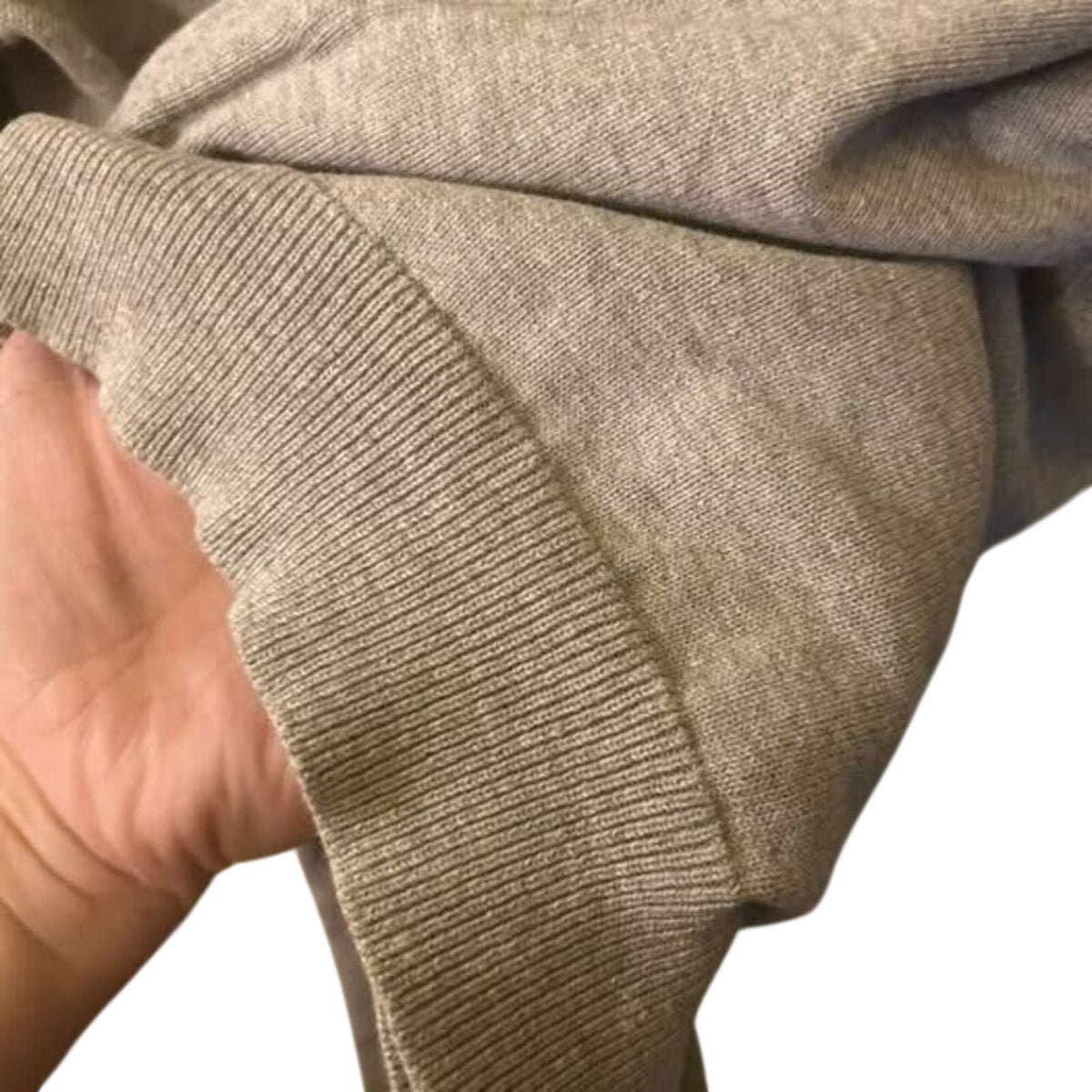 Amazon Essentials Boys 18 V-Neck Sweater Light Grey 100% Cotton Shrunken Boxy Fit