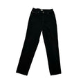 VTG 90s Calvin Klein 8 Black 100% Cotton High Rise Straight Leg Jeans Grunge