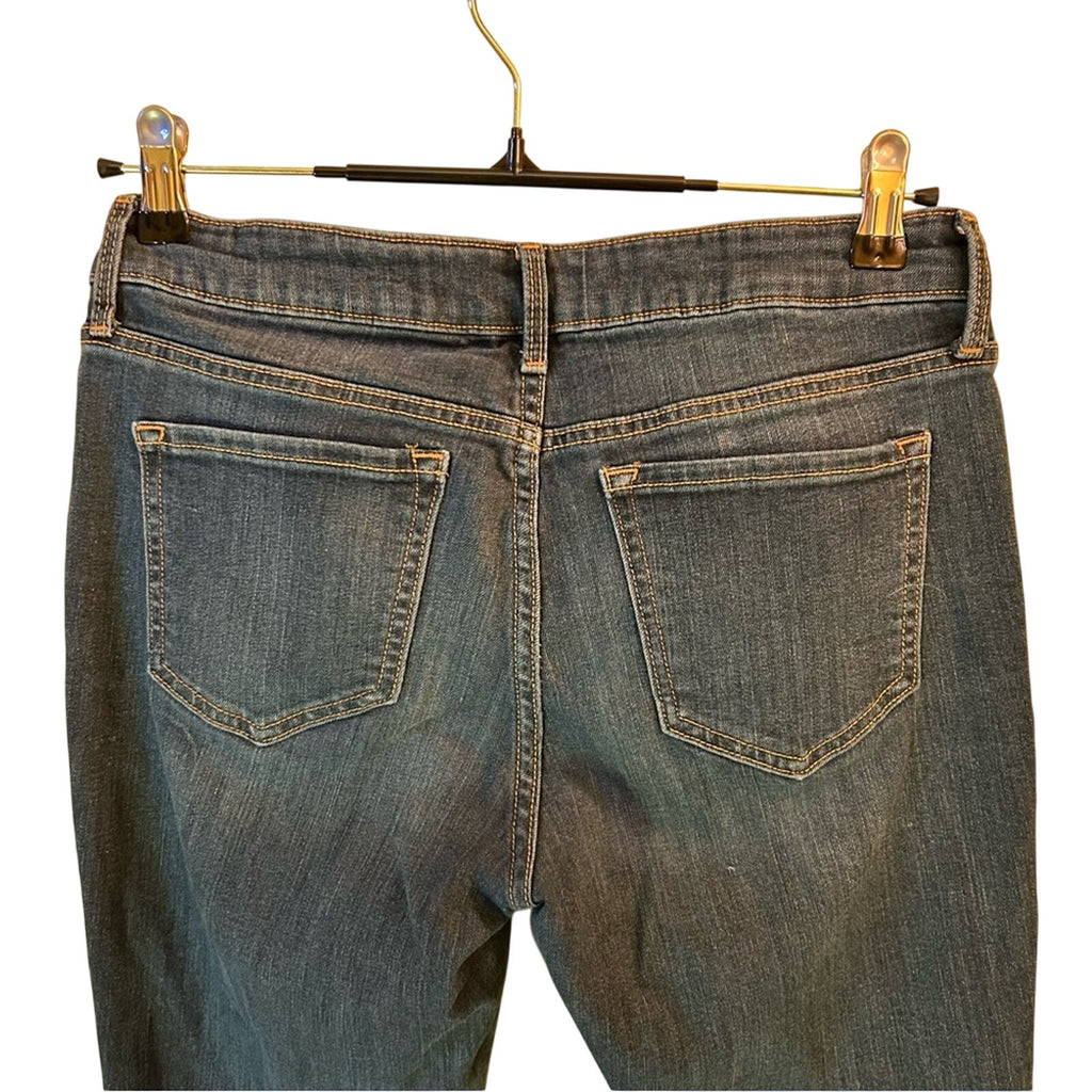 Indie Sleaze Rockstar Skinny Jeans Ankle Zipper Dark Wash Edgy Grunge Y2K 8