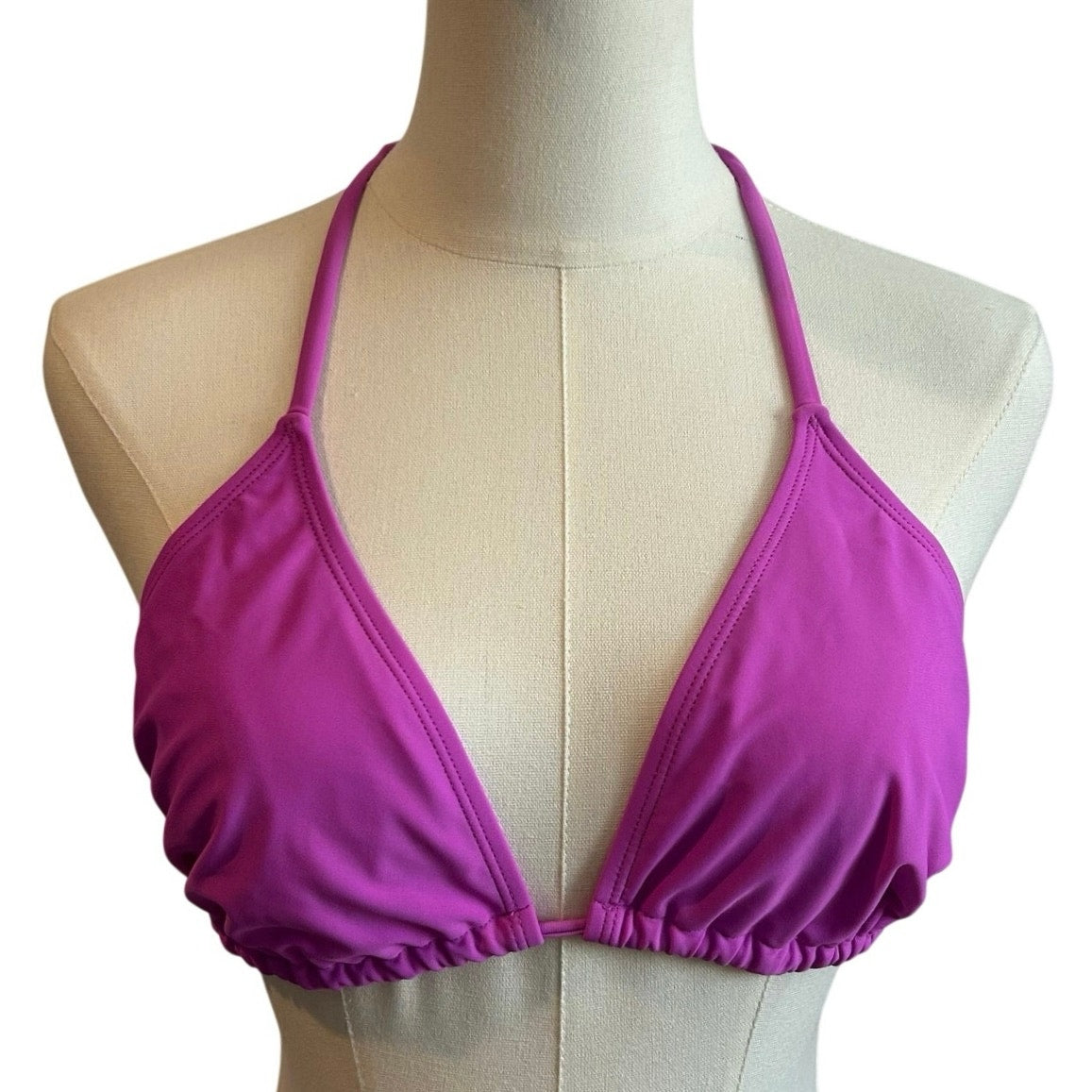 Wild Fable Purple Triangle Bikini Top XL Aesthetic Beachwear Resort Pool Y2K