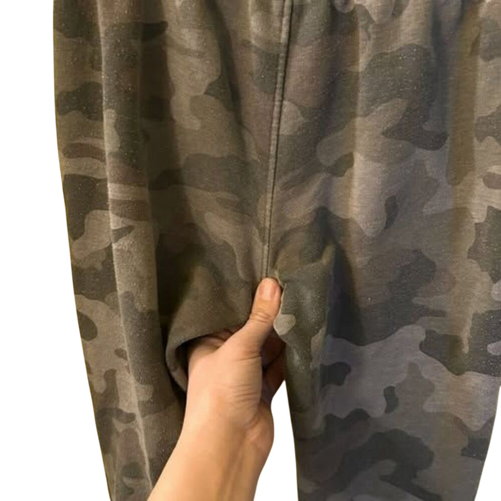 Cat & Jack Boys Size 8 10 Grey Camo Joggers Gorpcore Utility Reinforced Knee