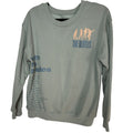 The Beatles With The Beatles Album Graphic Crewneck Sweater Sage Green Medium