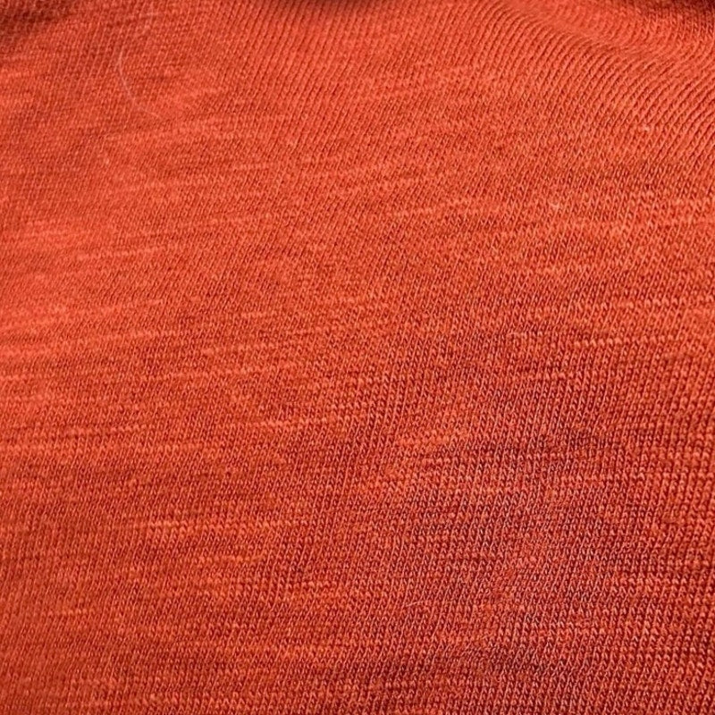 Sonoma Rust Red Cotton Slub Knit Pocket Tank XL Loungewear Casual Minimalist