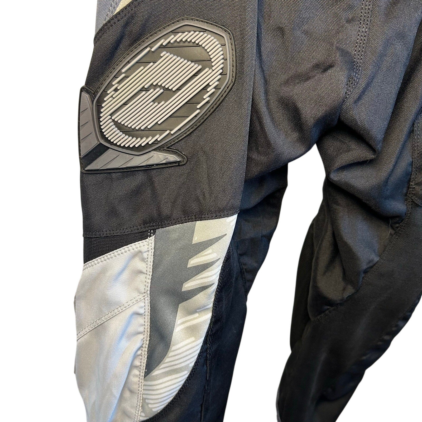 Answer Racing Syncron Motocross Pants XL 38 Black White Y2K Biker Dirt Bike