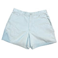 Calvin Klein Khakis VTG Made in USA 100% Cotton Flat Front Khaki Shorts Size 12