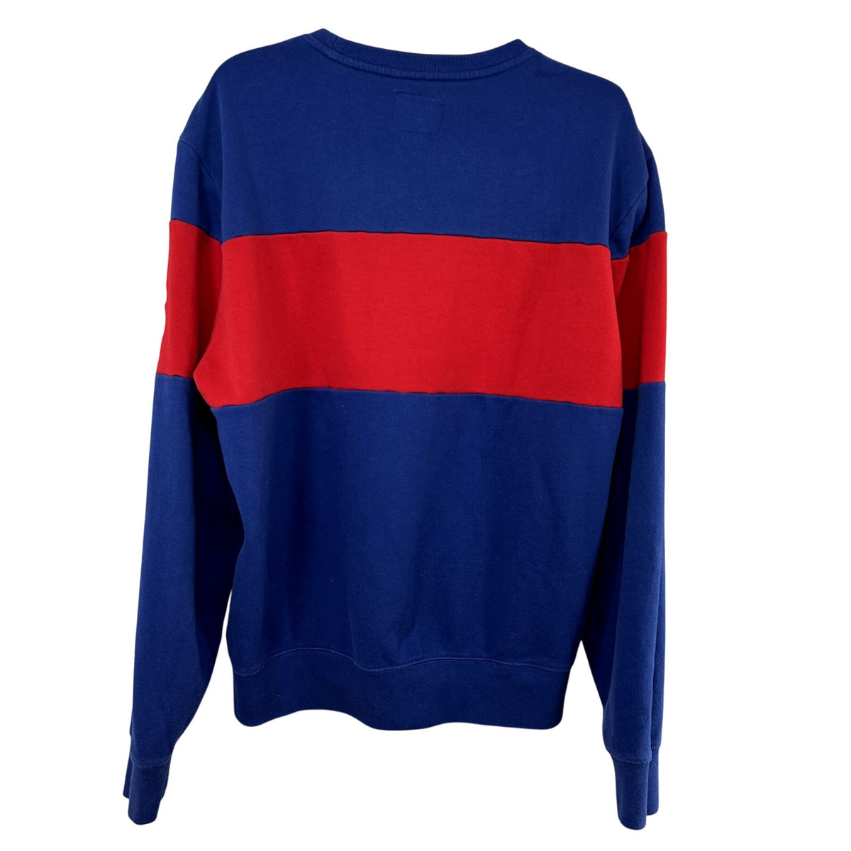 47 Brand XL Philadelphia 76ers Colorblock Fleece Crewneck NBA Sweatshirt Sports