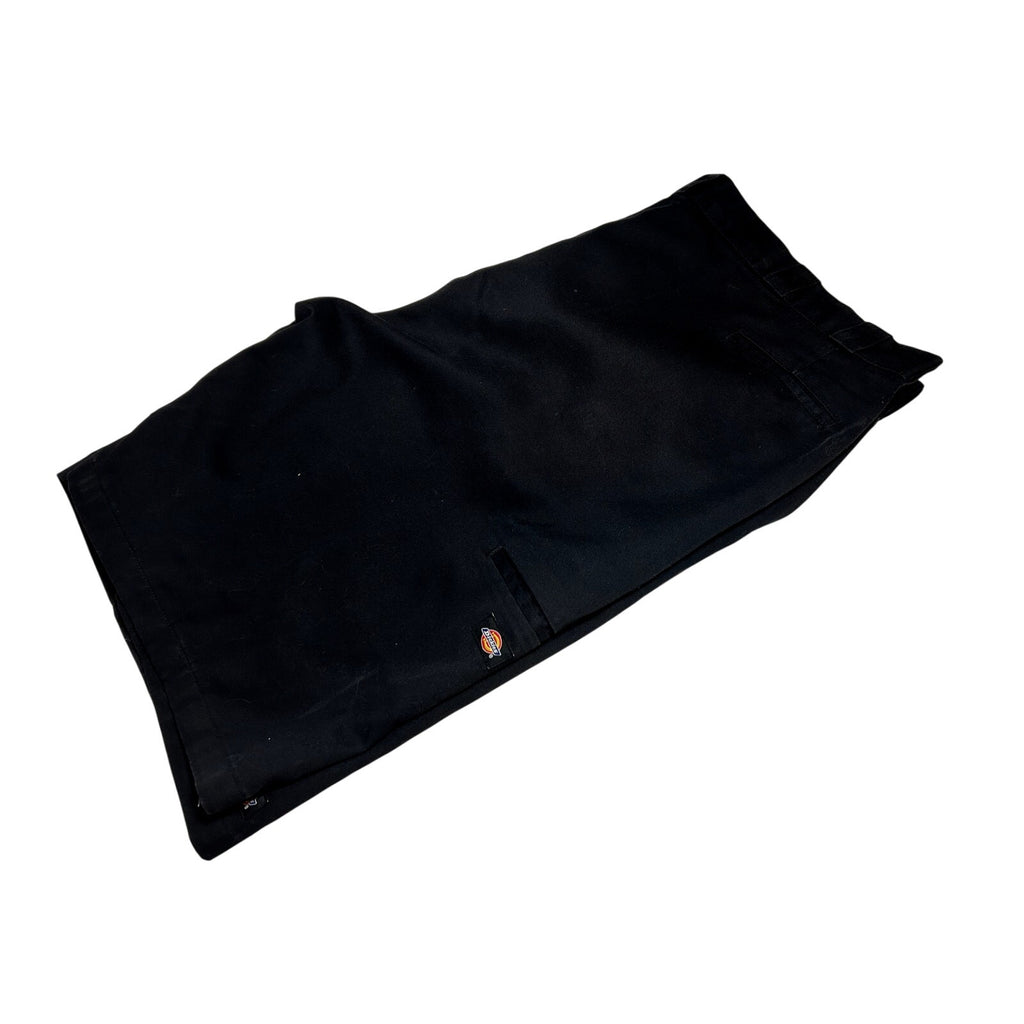Dickies 52 Black Canvas Flat Front Loose Fit Utility Work Shorts Gorpcore