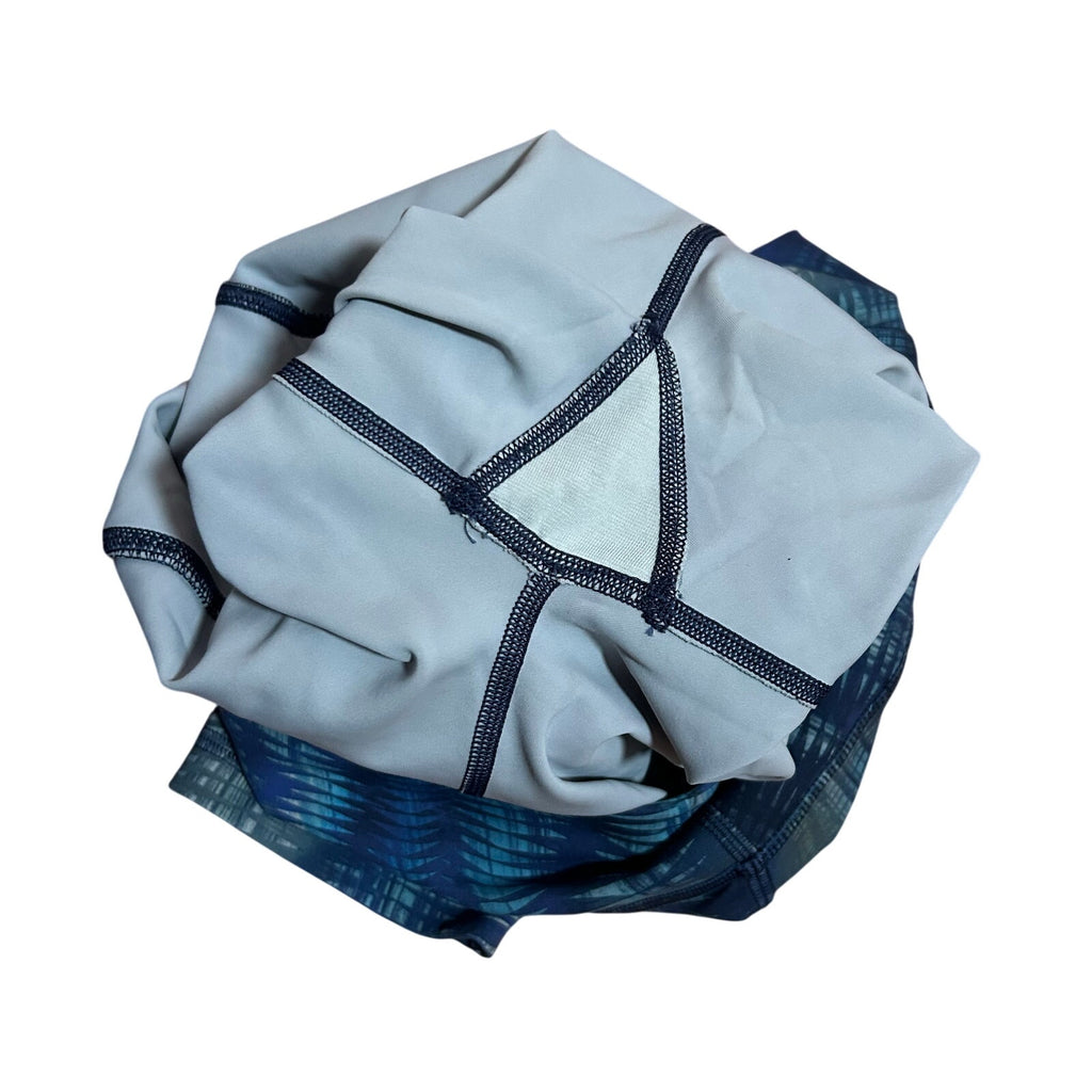 Lululemon Wunder Train HR Pocket Legging Blue Green Geo Wave 4