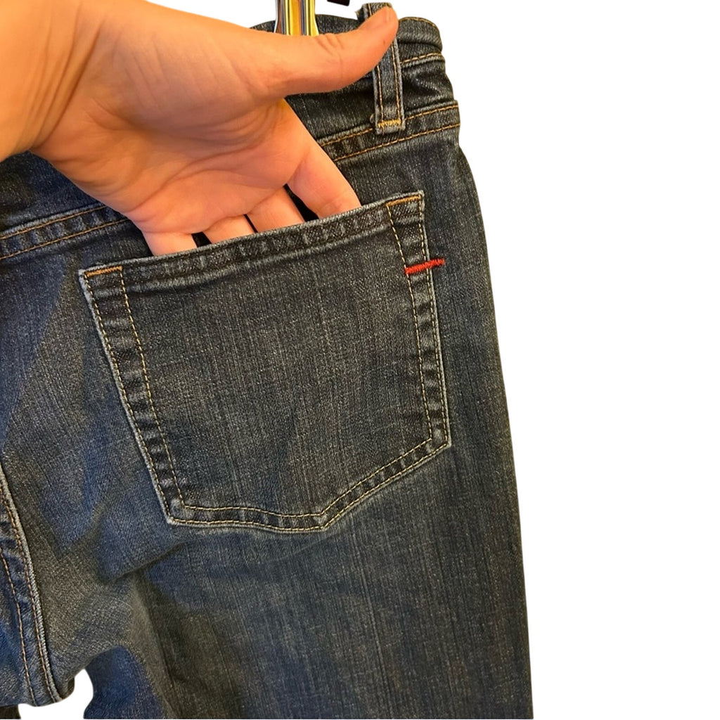 Gap Bootcut Jeans Size 10 Medium Wash Stretch Denim Modern Western Classic Y2K