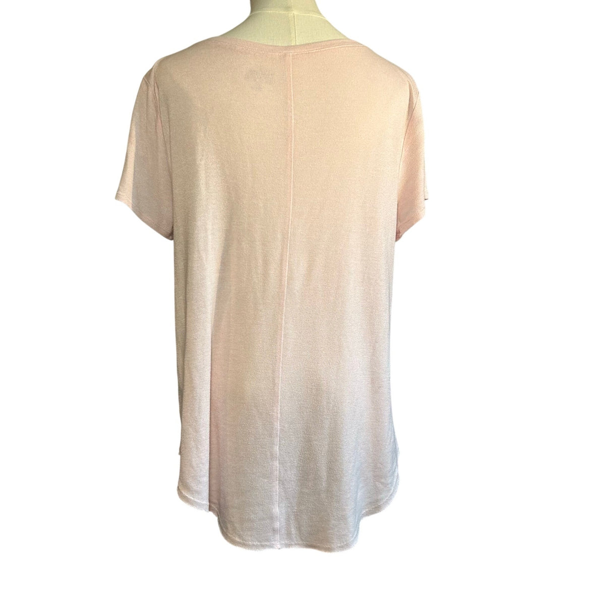 Hollister Pink Raw Hem Knit Long Sleeve Pullover Top Soft Coquette Casual Y2K