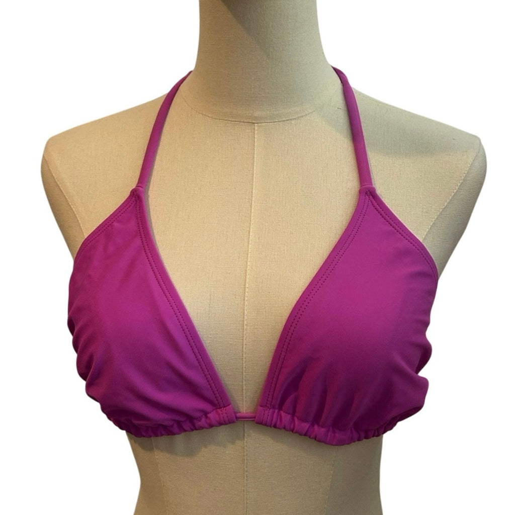 Wild Fable Purple Triangle Bikini Top XL Aesthetic Beachwear Resort Pool Y2K