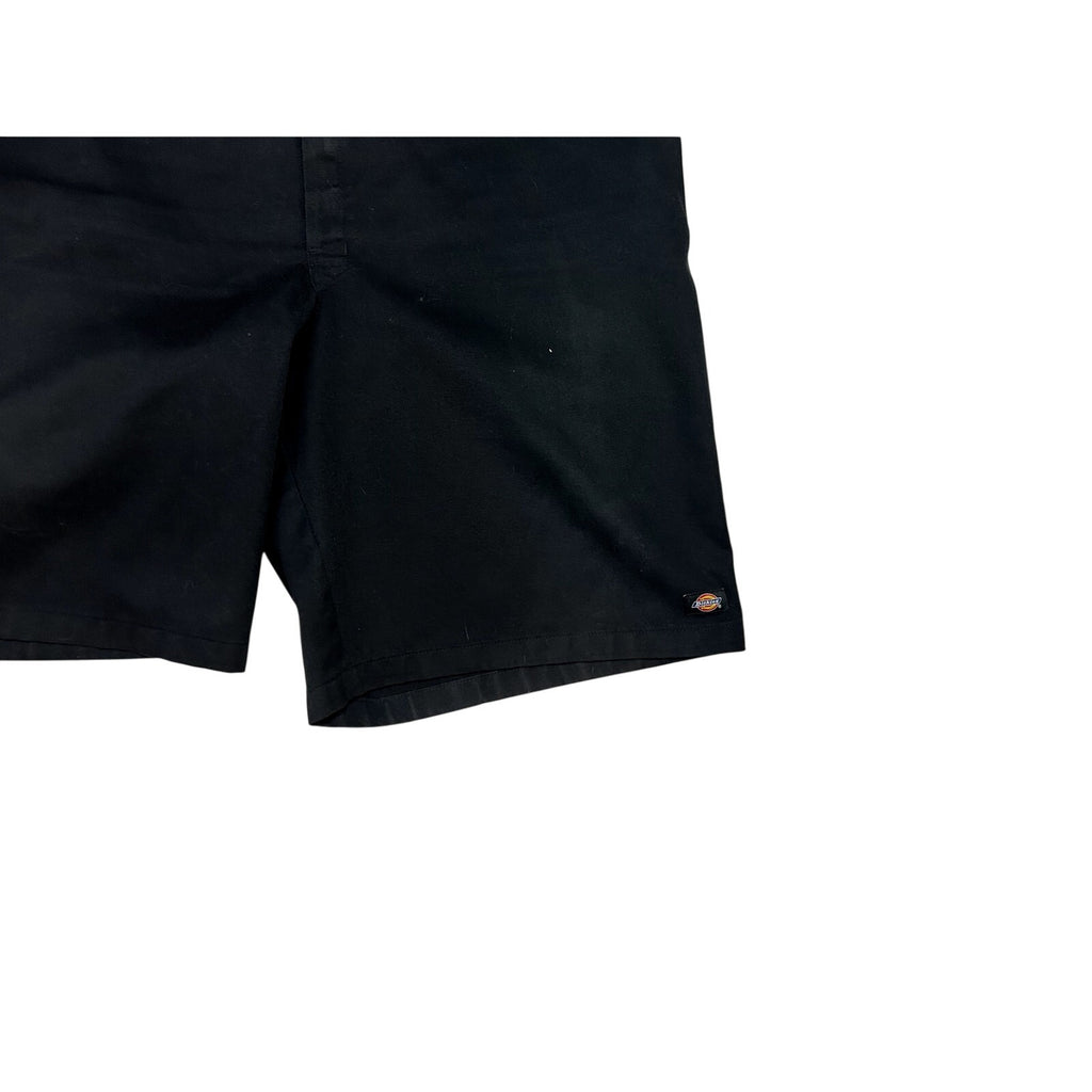 Dickies 52 Black Canvas Flat Front Loose Fit Utility Work Shorts Gorpcore