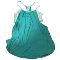 Lululemon No Limit Tank Teal Mint Green Size 4 Built In Bra 2-in-1 Clean Girl