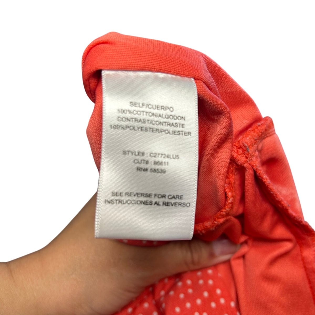 Corey P Orange Polka Dot Midi M Dress Cotton Pocket Retro Twee Preppy Sleeveless