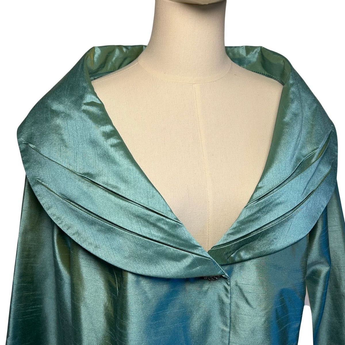 NWT ASHRO Teal Plus Size 16 Blazer Jacket Statement Workwear Career Outerwear