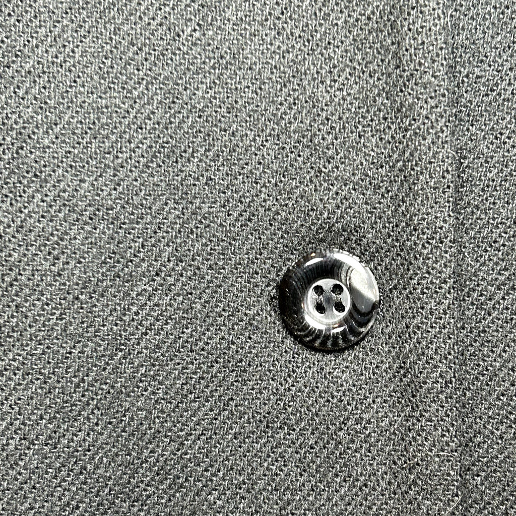VTG 80s Worthington Black Wool Blazer M Preppy Dark Academia Retro Grunge Boss