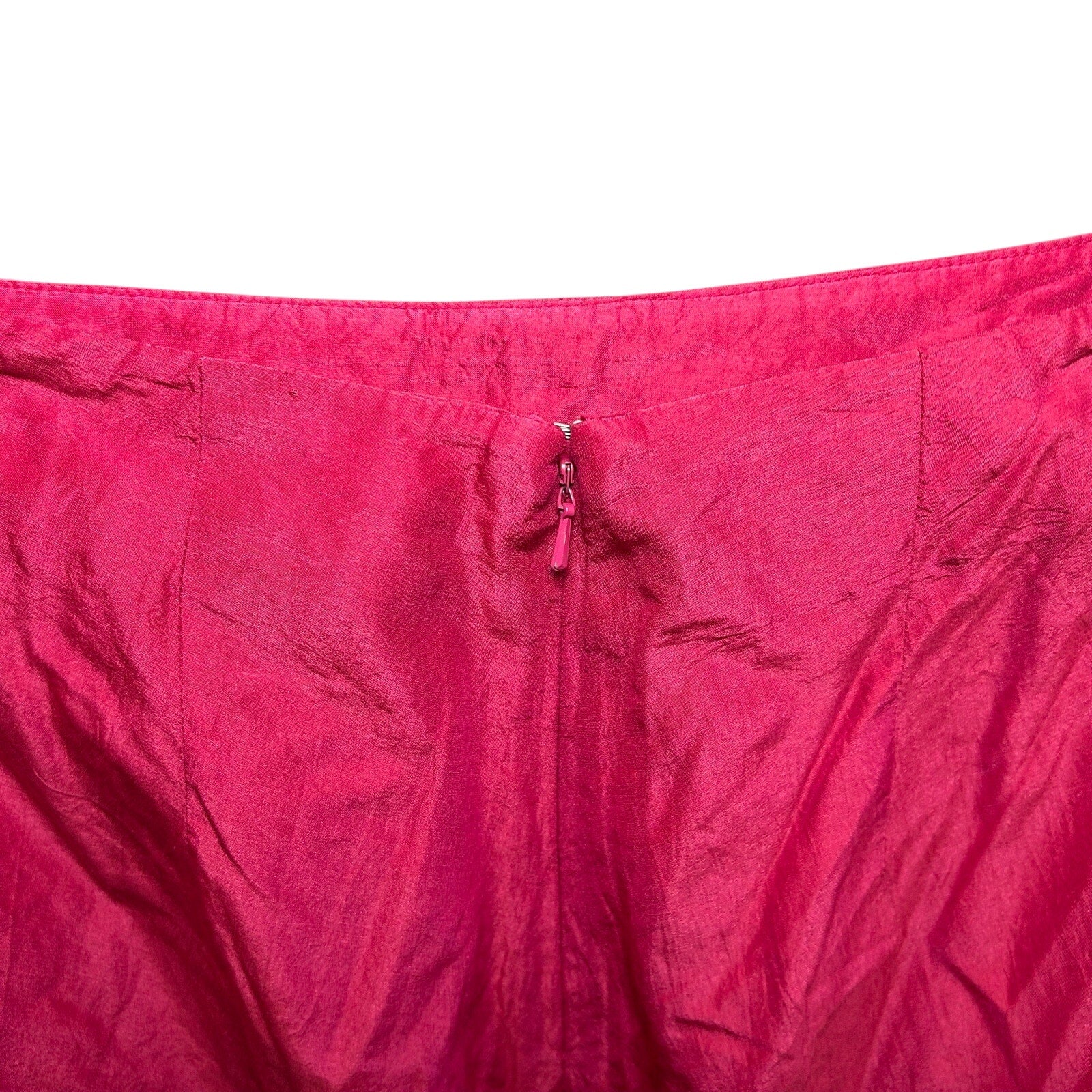 VTG Y2K Banana Republic Red Handkerchief Hem Midi 4 Skirt Fairy Coquette Boho