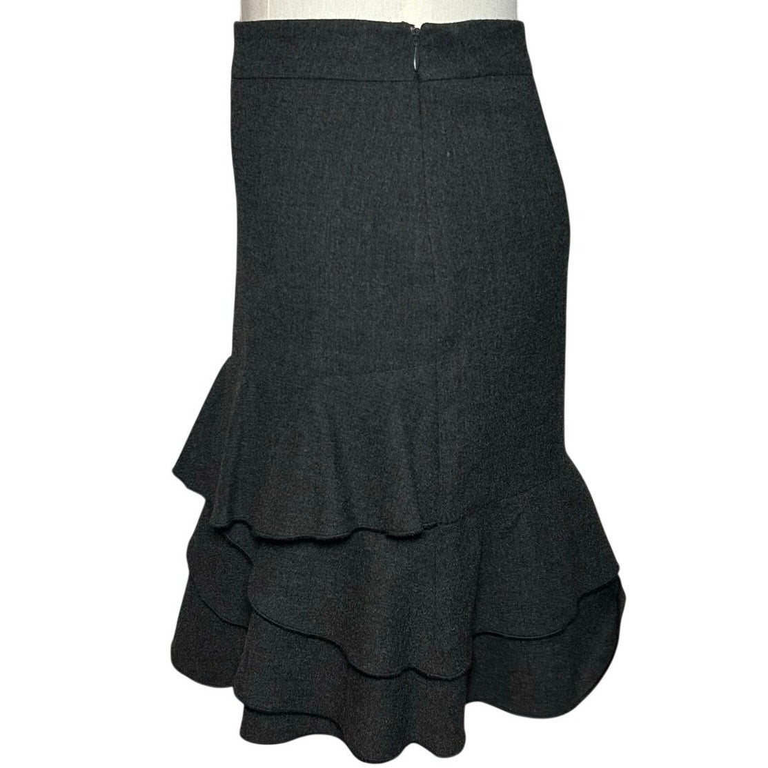 VTG 90s Y2K Minimalist Grunge Skirt M Dark Academia Flutter Streetwear Indie