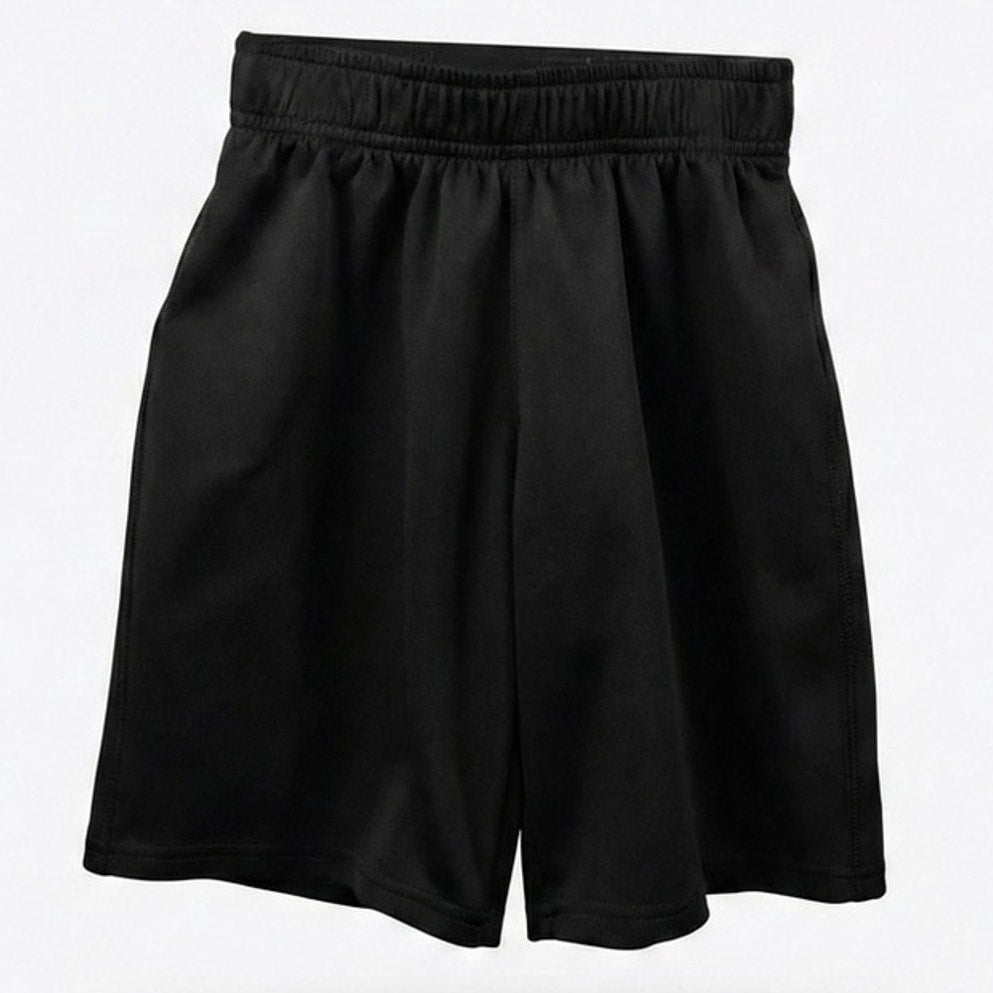 Circo Boys Black Athletic Mesh Shorts Size Small 6 7 Active Gym Play Side Stripe