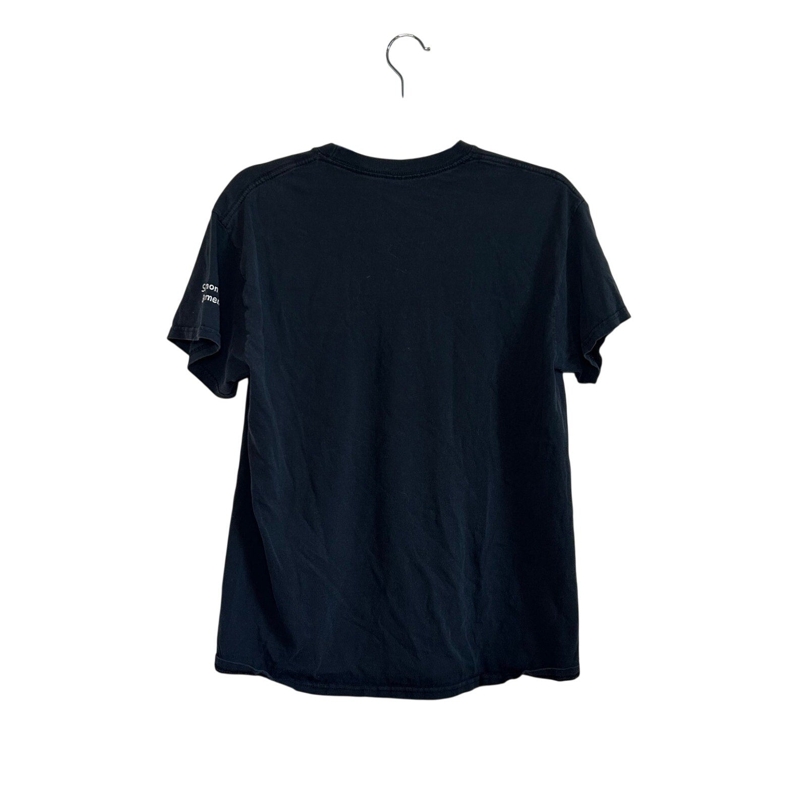 Black Salmon Creek Mental Health Graphic M T-Shirt Casual Streetwear Kidcore