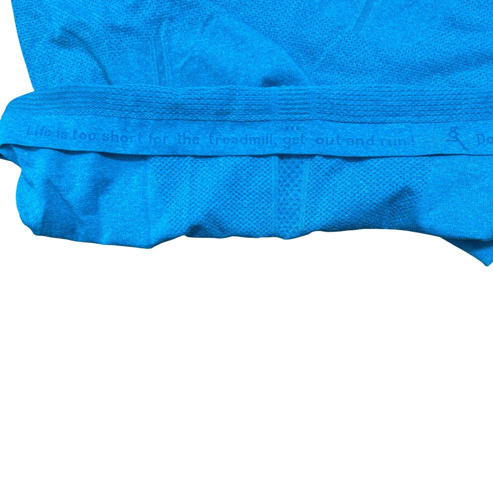 Lululemon Swiftly Tech Long Sleeve Top Blue 6 Flawed Paint Mark Activewear