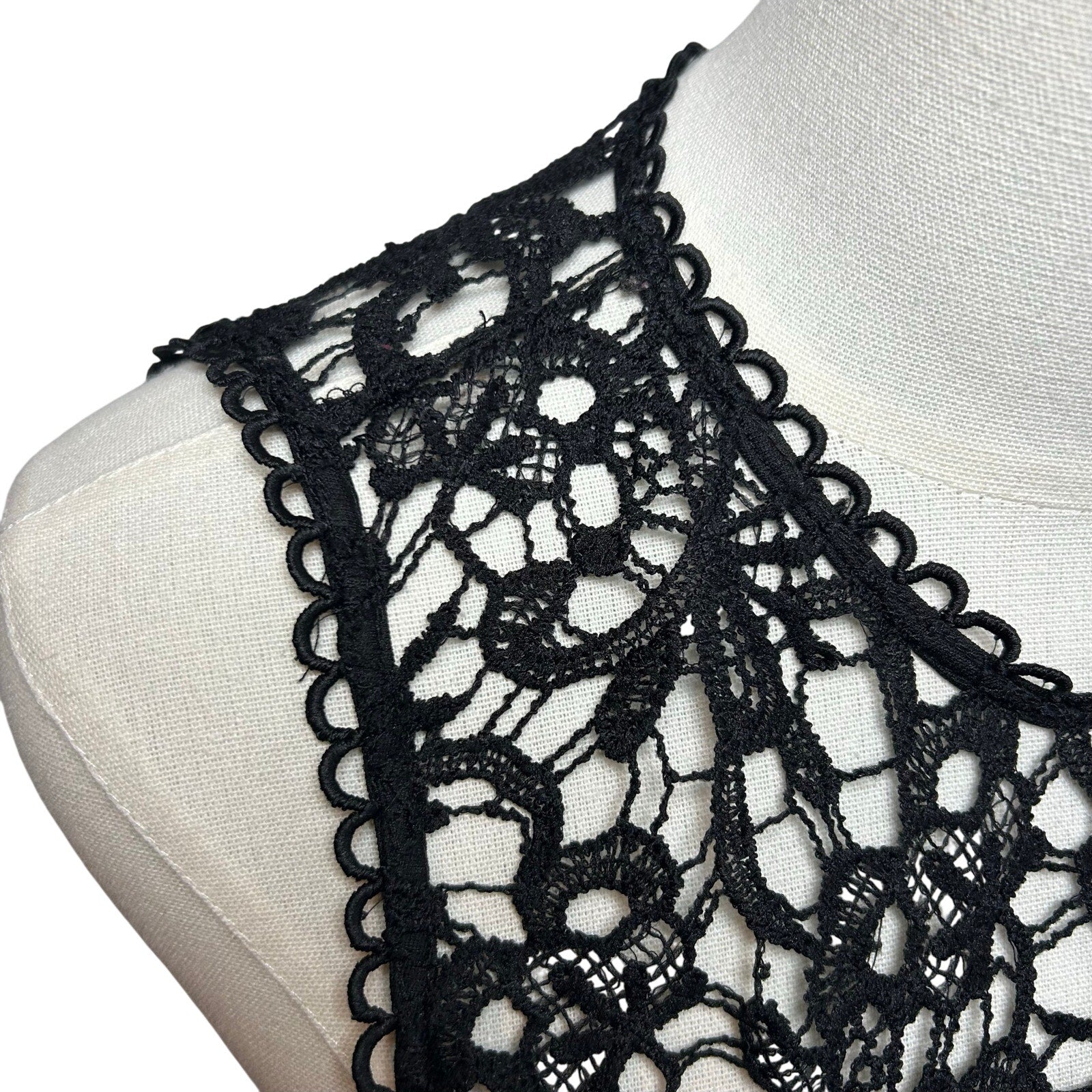 Black Sheer Lace Sleeveless Top Metal Zip Goth Glam S Whimsigoth Coquette Grunge