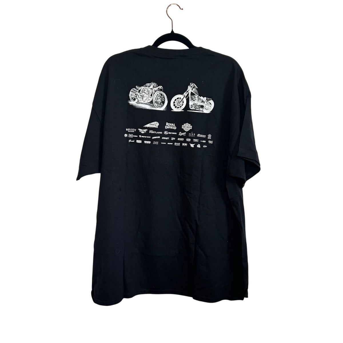 Progressive One Moto Show L/S Tee Black 2XL Biker Streetwear Grunge Casual