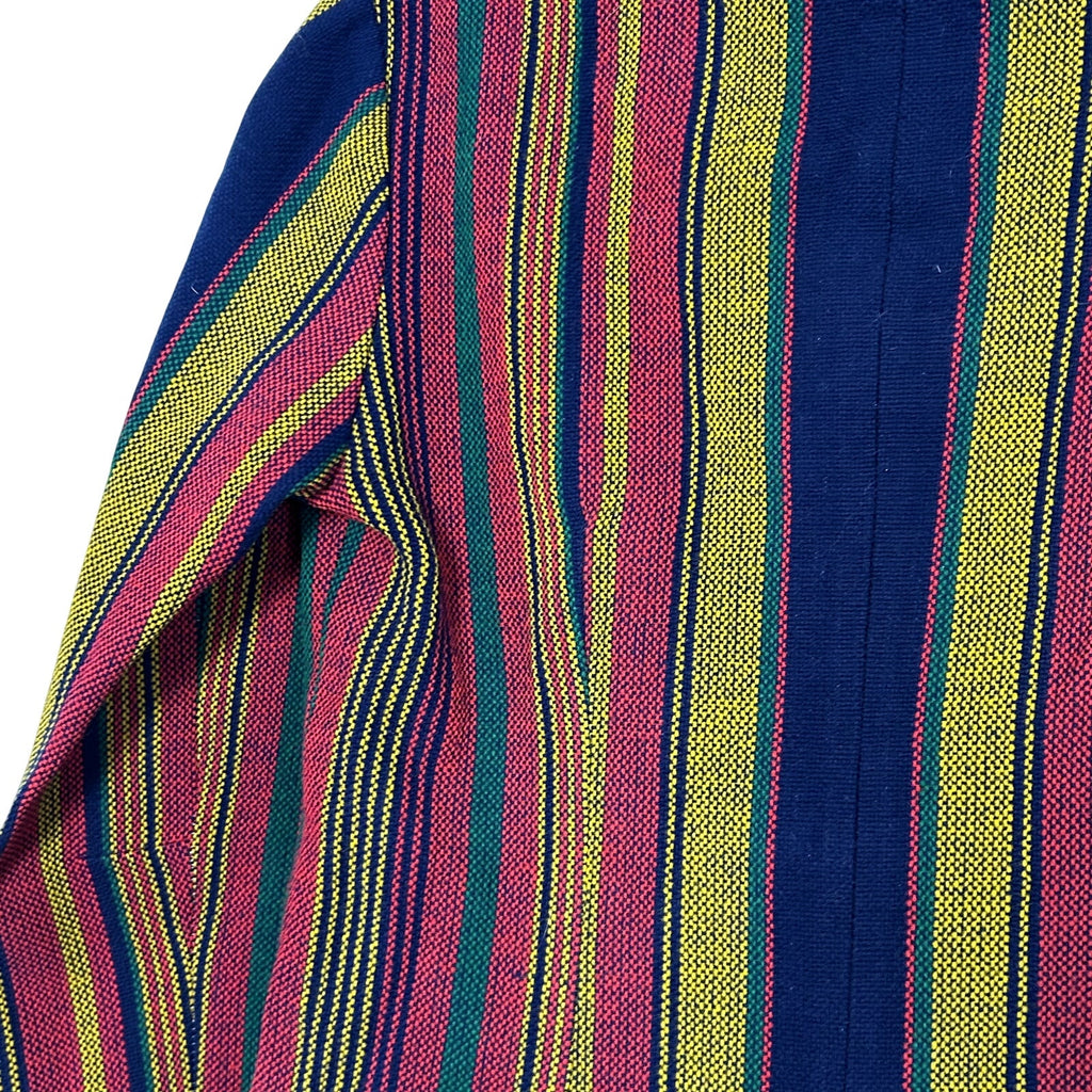 VTG 70s Pandora Costume Maker Striped Knit Long Sleeve Top Disco Retro Medium