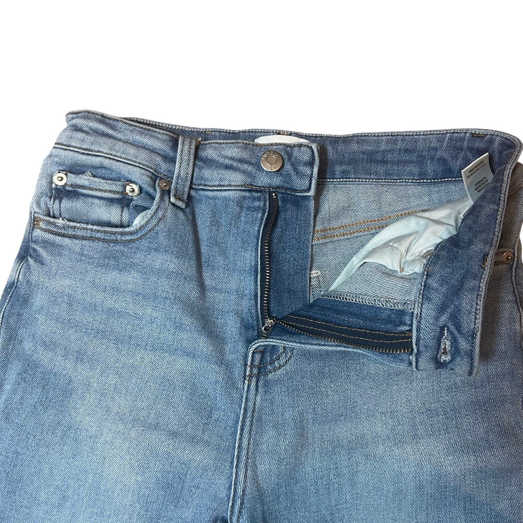Pistola Cassie High Rise Straight Leg Jeans Sunrise Wash 28 Minimalist Indie
