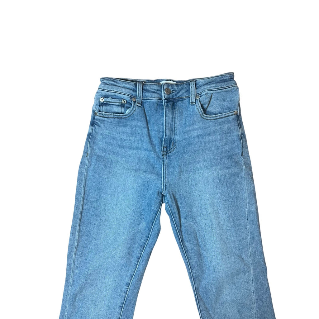 Pistola Cassie High Rise Straight Leg Jeans Sunrise Wash 28 Minimalist Indie