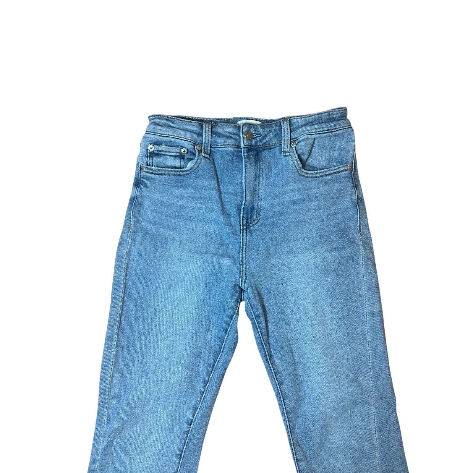 Pistola Cassie High Rise Straight Leg Jeans Sunrise Wash 28 Minimalist Indie