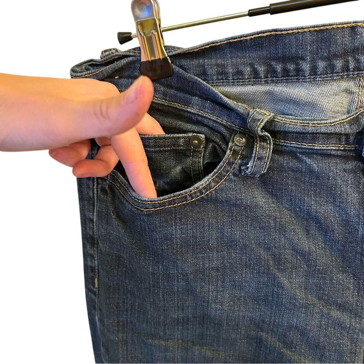 Gap Bootcut Jeans Size 10 Medium Wash Stretch Denim Modern Western Classic Y2K