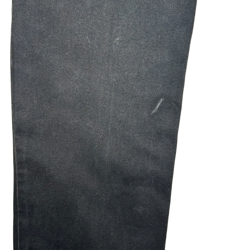 VTG 90s Calvin Klein 8 Black 100% Cotton High Rise Straight Leg Jeans Grunge