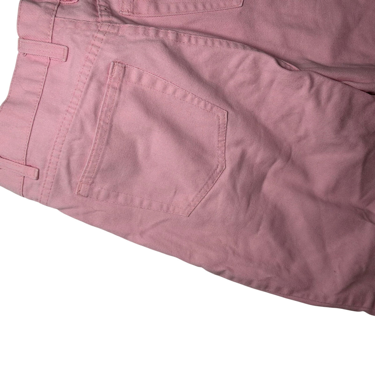 VTG 90s J.B. Blue High Waist Cropped Denim Jeans Pink Size 6/8 Tapered Y2K