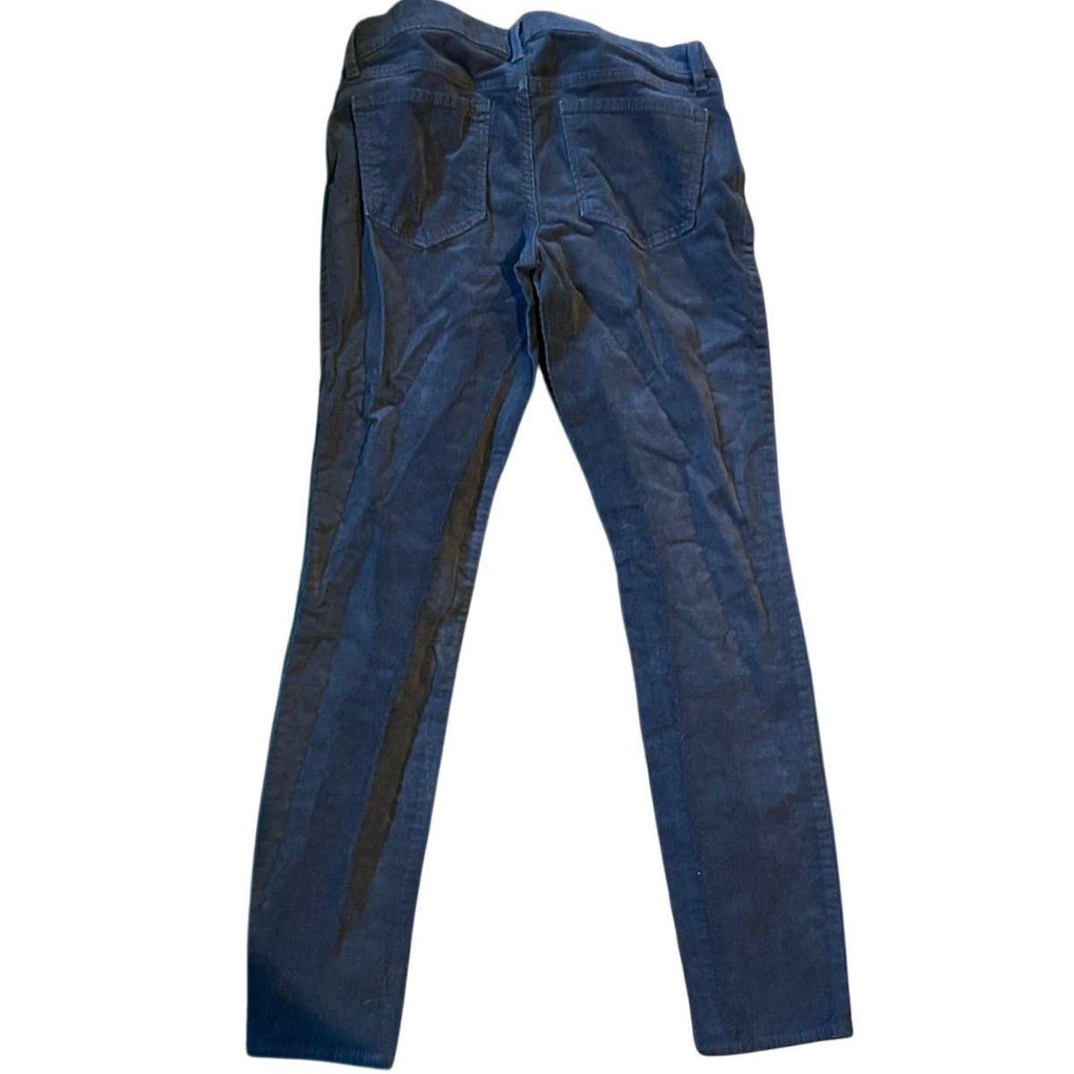Old Navy Rockstar Navy Blue Corduroy Skinny Pants Women's Size 8 98% Cotton