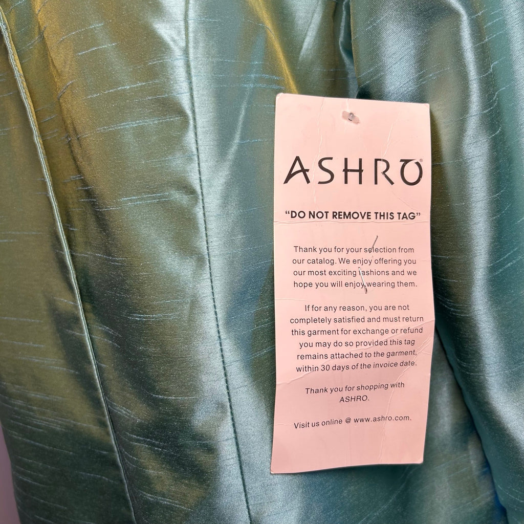 NWT ASHRO Teal Plus Size 16 Blazer Jacket Statement Workwear Career Outerwear