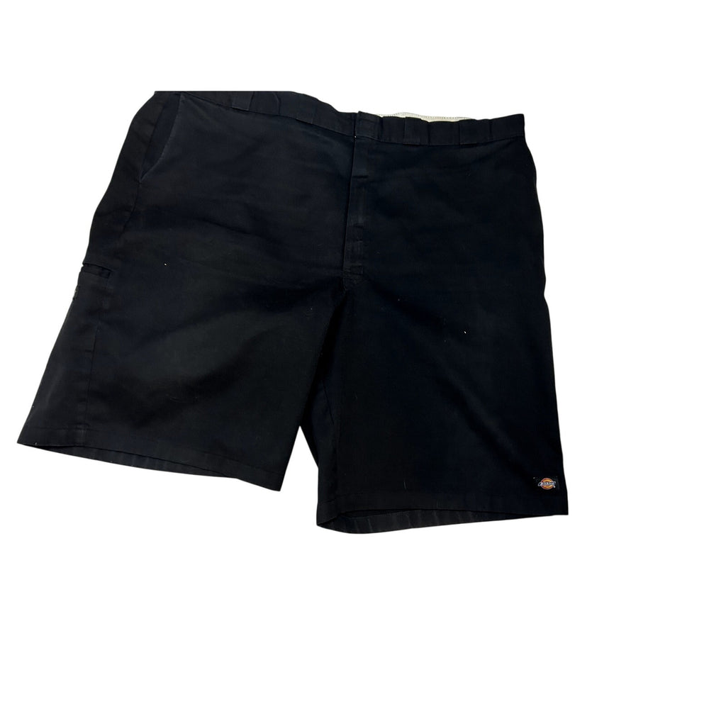 Dickies 52 Black Canvas Flat Front Loose Fit Utility Work Shorts Gorpcore