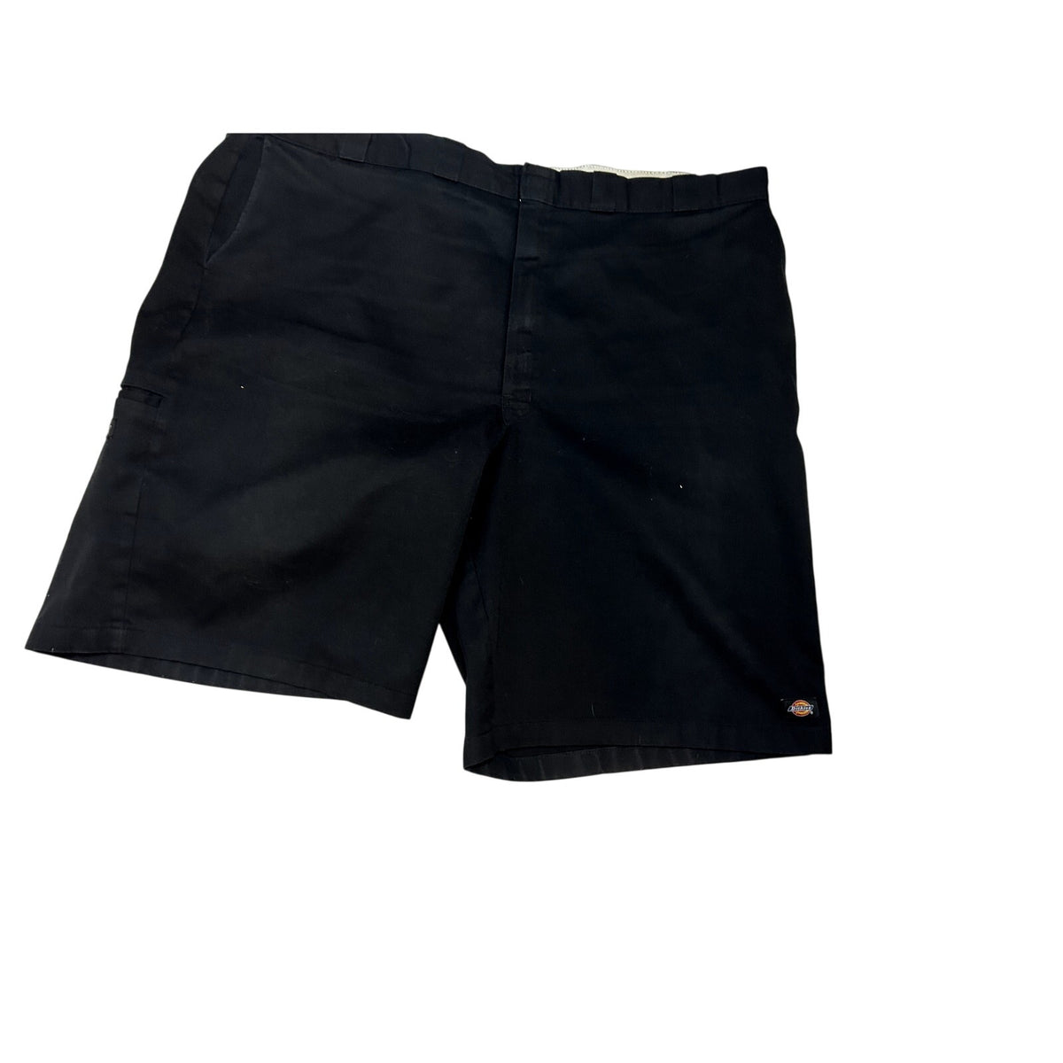 Dickies 52 Black Canvas Flat Front Loose Fit Utility Work Shorts Gorpcore