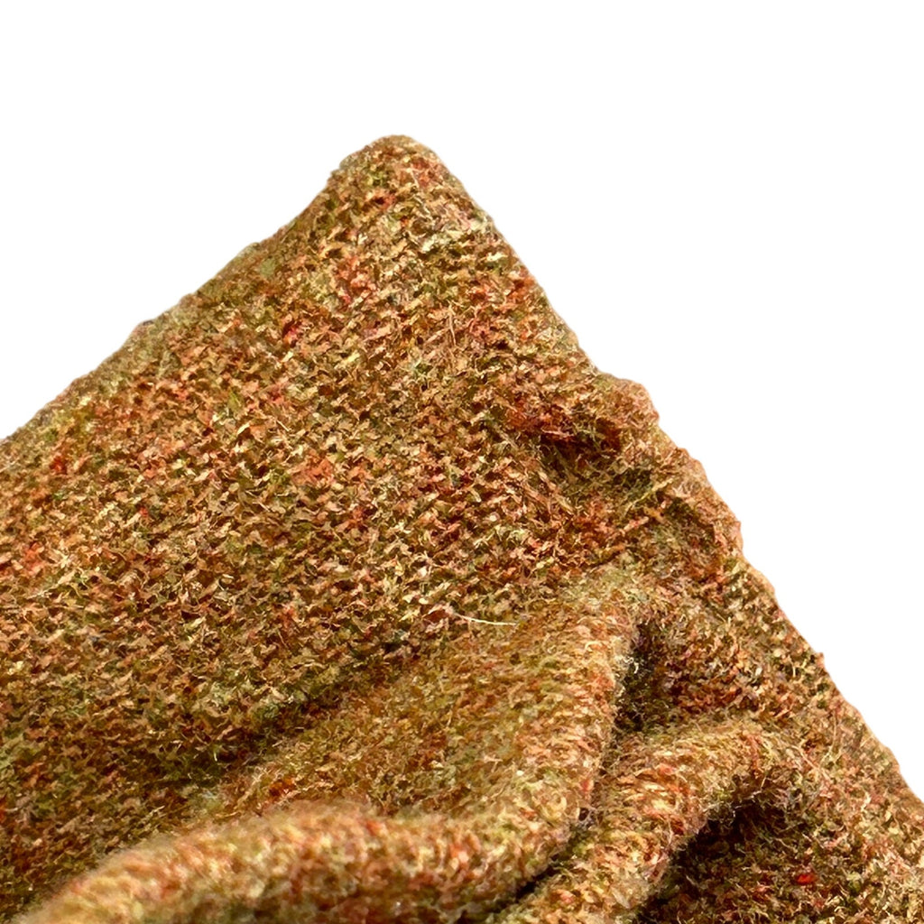 VTG 40s Brown Tweed Pencil Skirt Petite XS Dark Academia Preppy Pockets