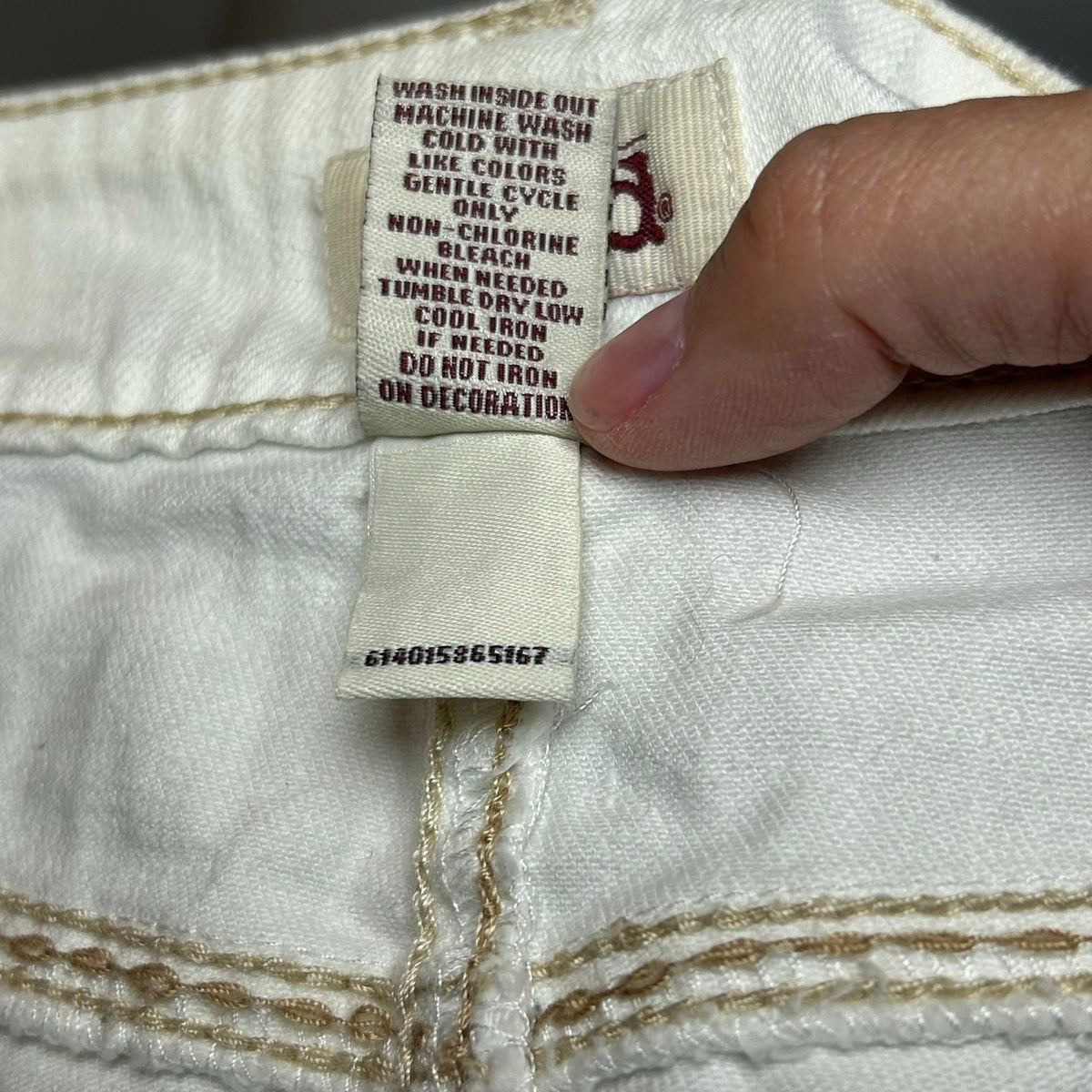 VTG Y2K Mudd White Denim 8 Mini Skirt Raw Hem Grunge Streetwear Retro Casual