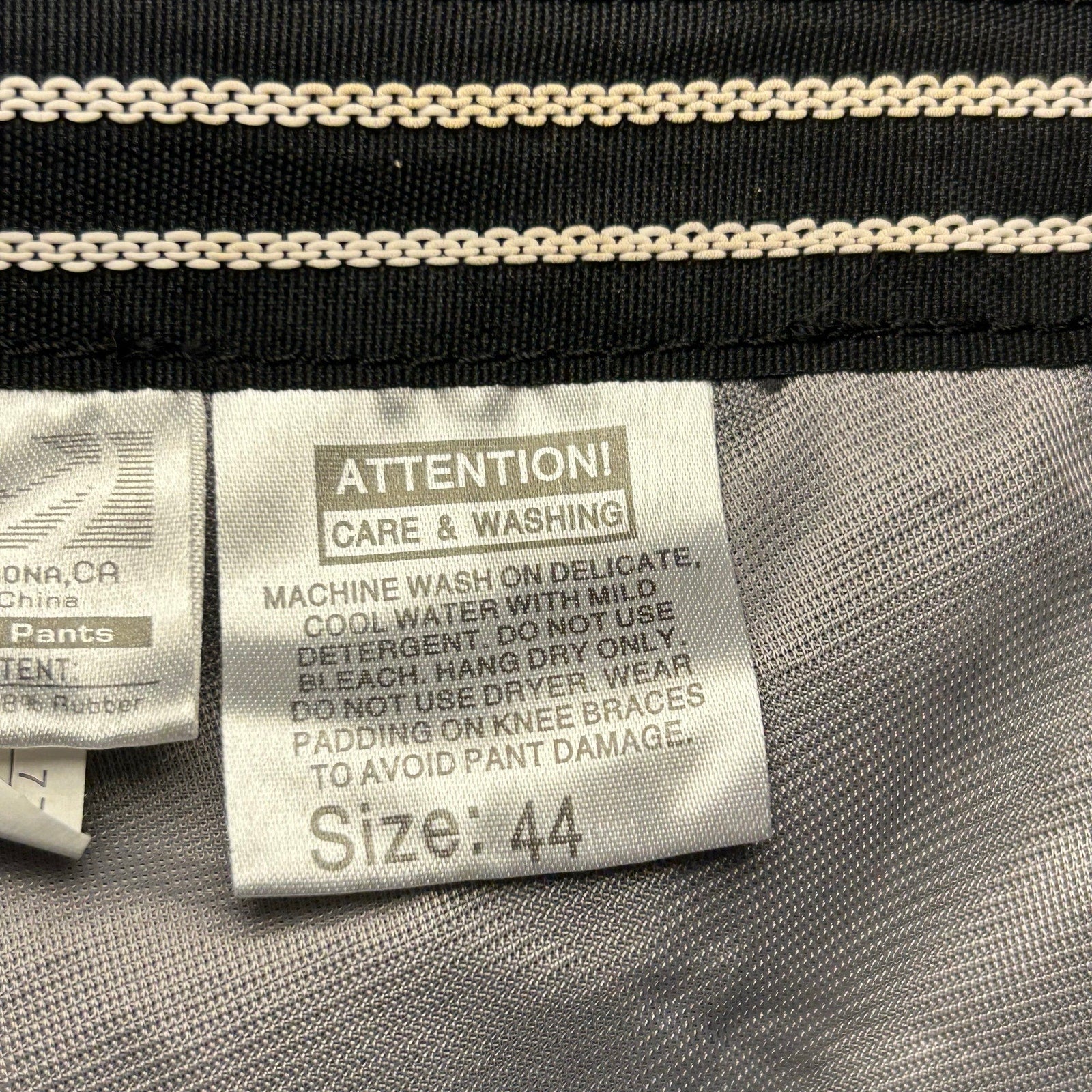 Answer Racing Syncron Motocross Pants XL 38 Black White Y2K Biker Dirt Bike